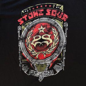 STONE SOUR HYDRO9RAD BAND 2017 TOUR Men’s Black Graphic Tee Shirt sz M NWOT